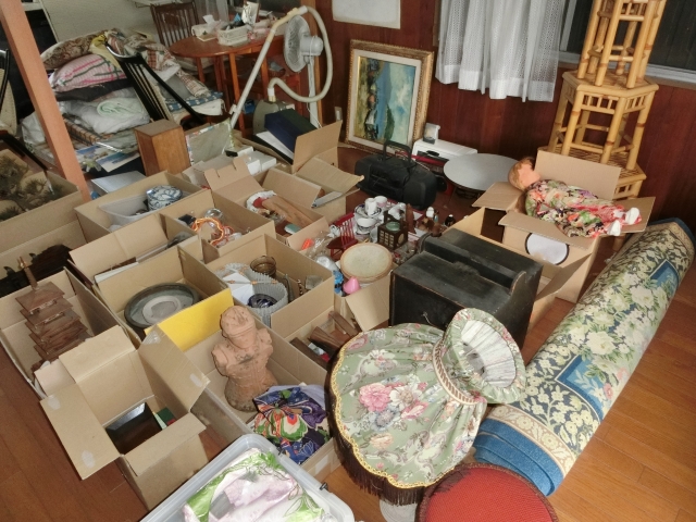 遺品整理業者に依頼する際の作業イメージ